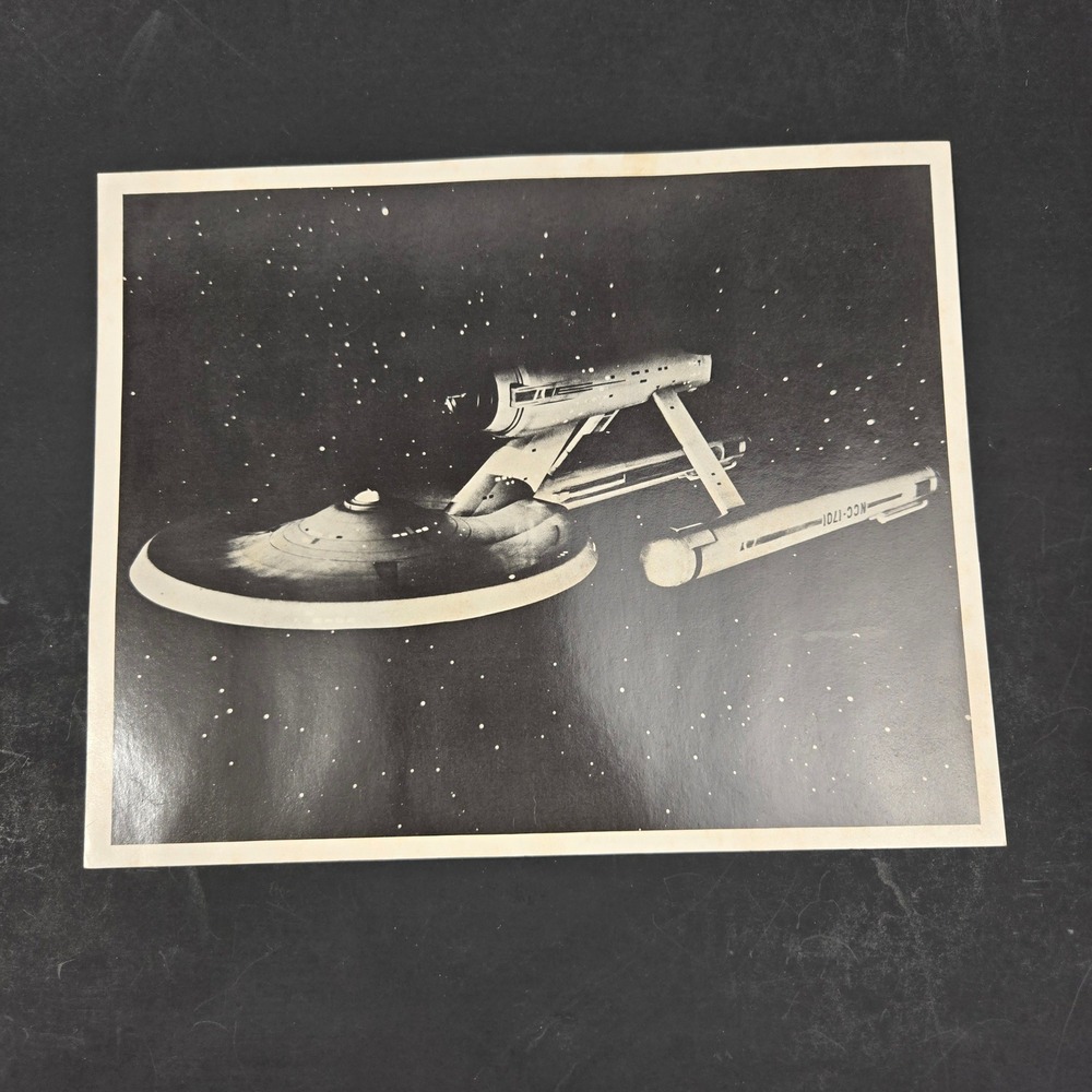 Star Trek TOS Vintage 1970s Lincoln Enterprises 8x10 B&W Photo Lot (5) VG+ - Picture 8 of 11